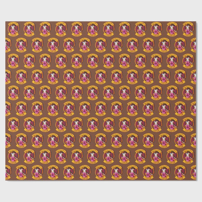 F35 Wild Weasel Wives Wrapping Paper (Flat)