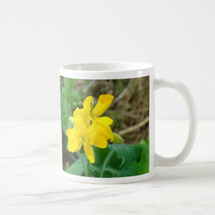 F44 Yellow Wildflowers Wild Mustard Coffee Mug