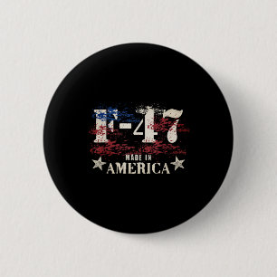 F47 Fighter Jet F-47 Aircraft  2 Inch Round Button