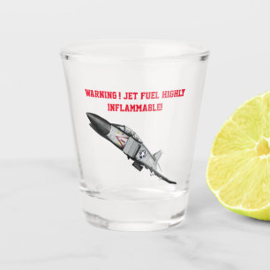 F4 Navy Phantom Shot Glass