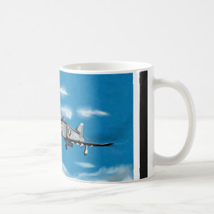 F4 Phantom  Navy Jet Fighter Coffee Mug