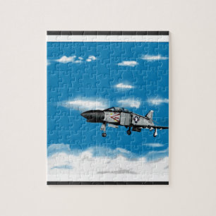 F4 Phantom  Navy Jet Fighter Jigsaw Puzzle