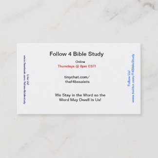 F4BS Evangelist Cards (100 ct)