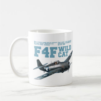 F4F Wildcat | WW2 Plane Coffee Mug