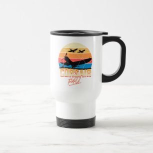 F4U Corsair – Bent-Wing Beauty - Pilot Gifts Travel Mug