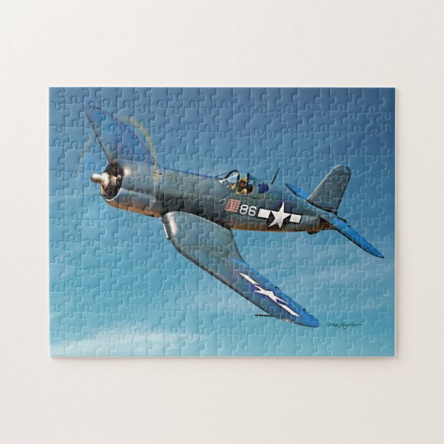 F4U Corsair Jigsaw Puzzle (Horizontal)
