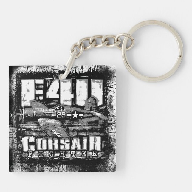 F4U CORSAIR KEYCHAIN (Back)