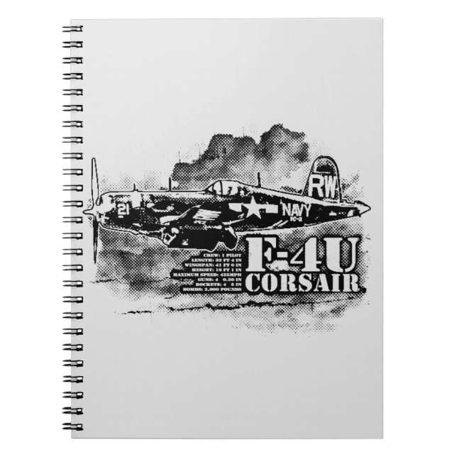 F4U CORSAIR NOTEBOOK (Front)