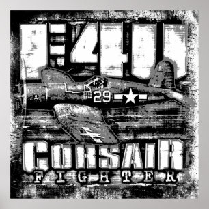 F4U CORSAIR POSTER