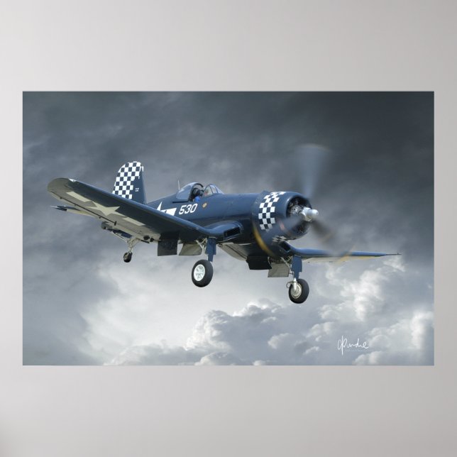 F4U Corsair Poster (Front)