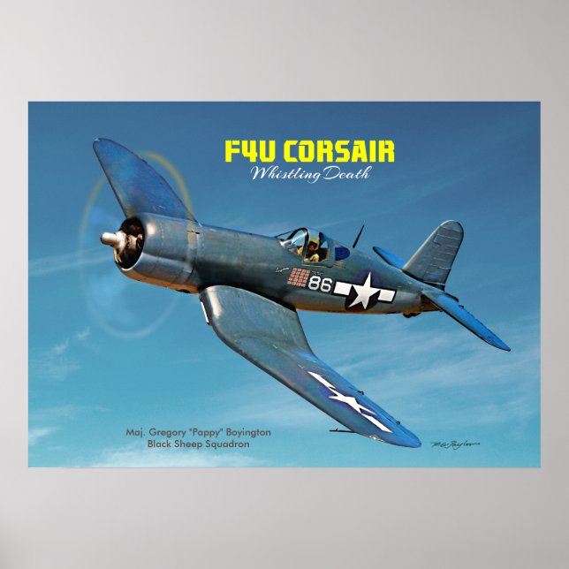 F4U Corsair Poster (Front)