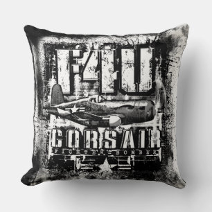 F4U CORSAIR THROW PILLOW