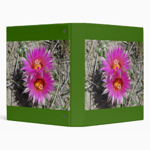 F5 Cactus Flowers "Escobaria vivipara" Binder