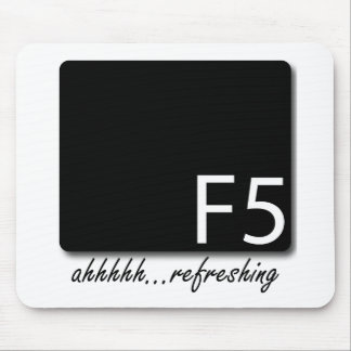 F5 Refreshing Mouse Pad