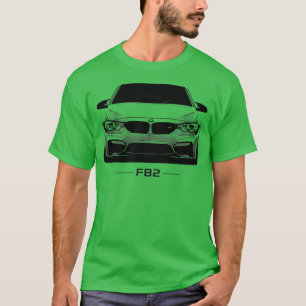 F82 in black and white T-Shirt