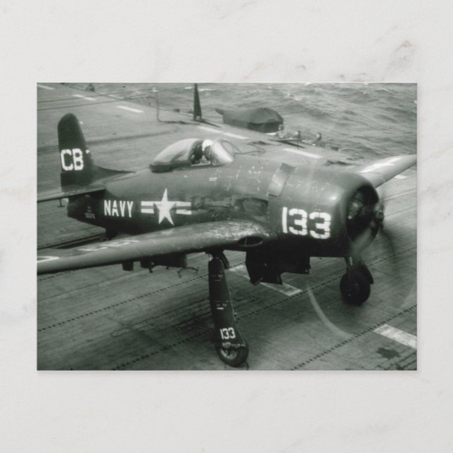 F8F Bearcat Postcard (Front)