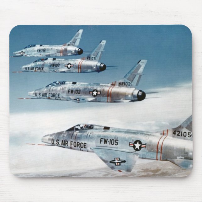 F-100 Super Sabre Mouse Pad (Front)