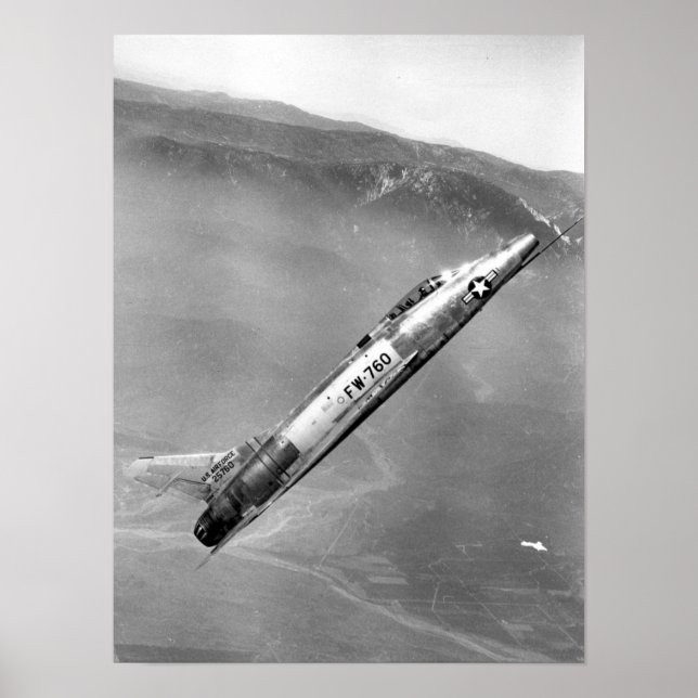 F-100 Super Sabre Poster (Front)