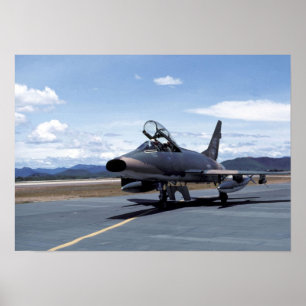 F-100 Super Sabre Poster