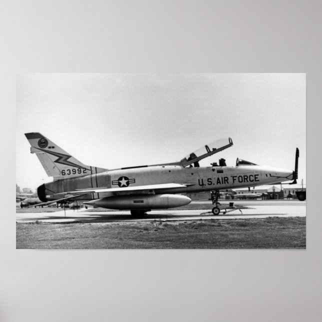 F-100 Super Sabre Poster (Front)