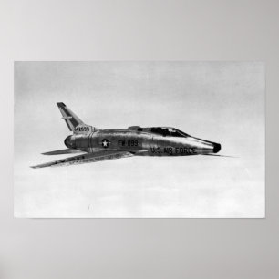 F-100 Super Sabre Poster