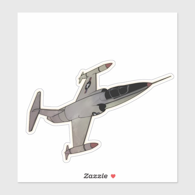 F-104 Starfighter, Interceptor Aircraft (Sheet)