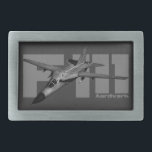 F-111 Aardvark Belt Buckle<br><div class="desc">The F-111 "Aardvark" was a medium-range interdictor and tactical strike aircraft that also filled the roles of strategic bomber, reconnaissance, and electronic warfare in its various versions.</div>