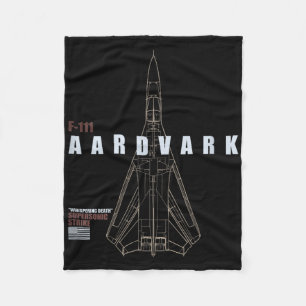 F-111 Aardvark Fleece Blanket