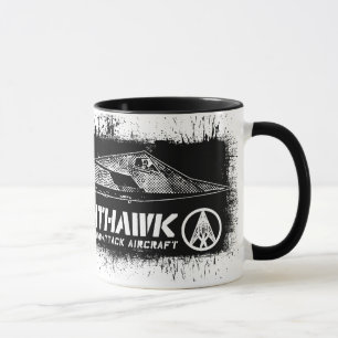 F-117 Nighthawk 11 oz Ringer Mug