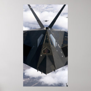 F-117 Nighthawk Aircraft Poster