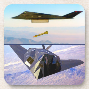 F-117 NIGHTHAWK COASTER