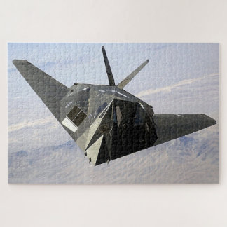 F-117 Nighthawk: Head-On Stealth Jigsaw Puzzle