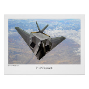 F-117 Nighthawk Poster