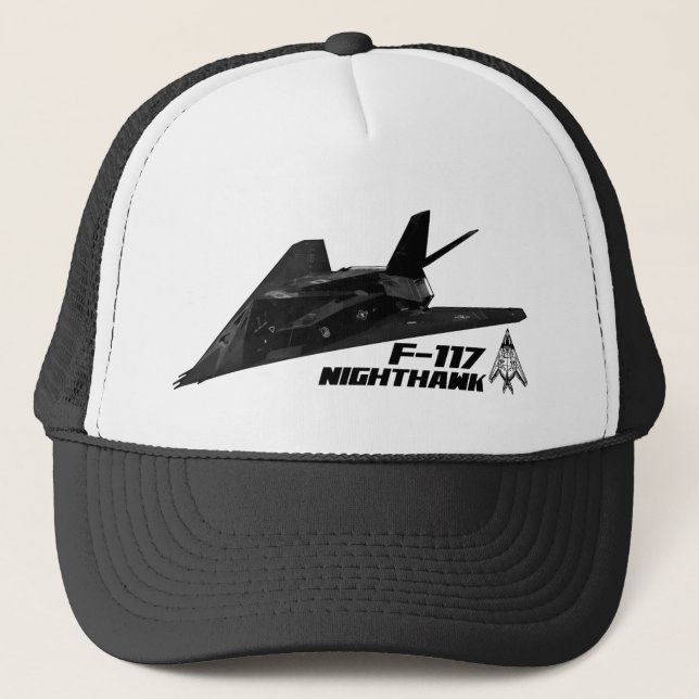 F-117 Nighthawk Trucker Hat (Front)