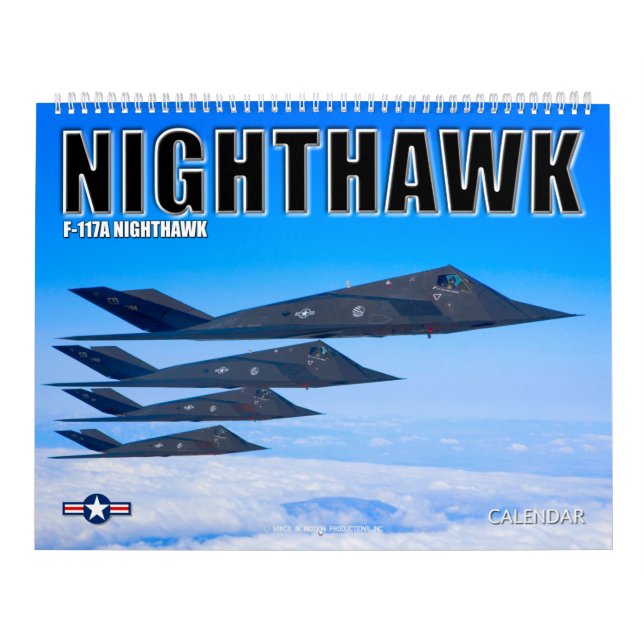 F-117A NIGHTHAWK CALENDAR (Cover)