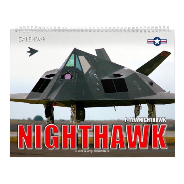 F-117A NIGHTHAWK CALENDAR (Cover)