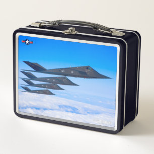 F-117A NIGHTHAWK METAL LUNCH BOX