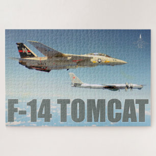 F-14 TOMCAT "BEAR" (20x30 inch) Jigsaw Puzzle