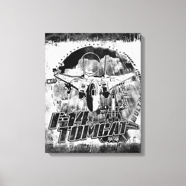 F-14 Tomcat Canvas Print Stretched Canvas Print (Front)
