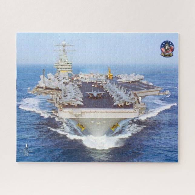 F-14 TOMCAT “CARRIER” (16x20 inch) Jigsaw Puzzle (Horizontal)
