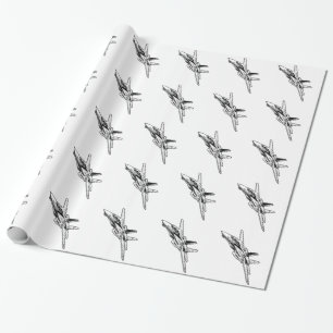 F-14 Tomcat Glossy Wrapping Paper Wrapping Paper