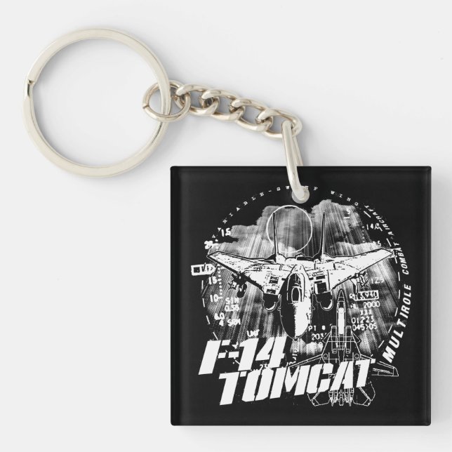 F-14 Tomcat Keychain Acrylic Keychain (Front)