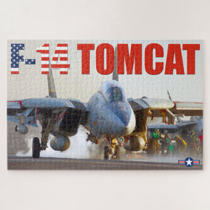 F-14 TOMCAT "LAUNCH" (20x30 inch) Jigsaw Puzzle