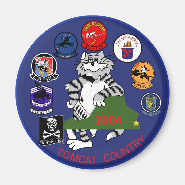 F-14 Tomcat Magnet (Front)