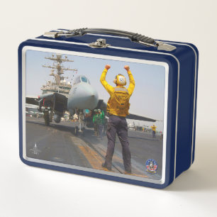 F-14 TOMCAT METAL LUNCH BOX
