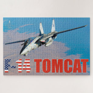 F-14 TOMCAT "ON PATROL" (20x30 inch) Jigsaw Puzzle