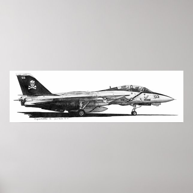 F-14 Tomcat - Poster (Devant)