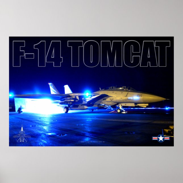 F-14 TOMCAT POSTER (Front)