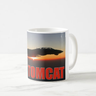 F-14 TOMCAT "SUNSET PATROL" COFFEE MUG
