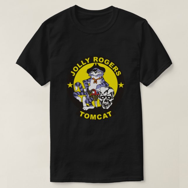 F-14 Tomcat VF-84 Jolly Rogers Classic T-Shirt (Design Front)